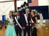 Princess Abby, Prince Kevin, King Hunter, and Queen Katie